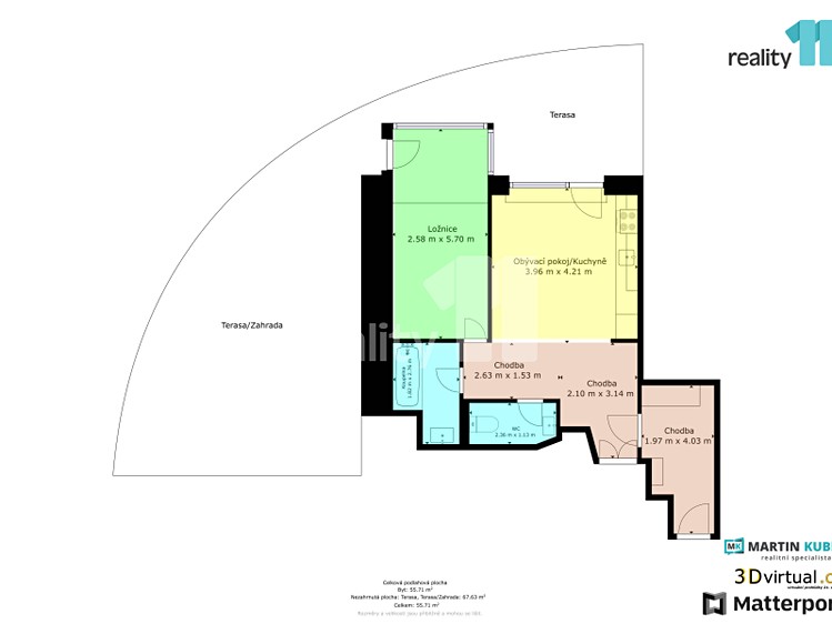 Квартира 2+kk на продаж, 56 м² (35 з 35)