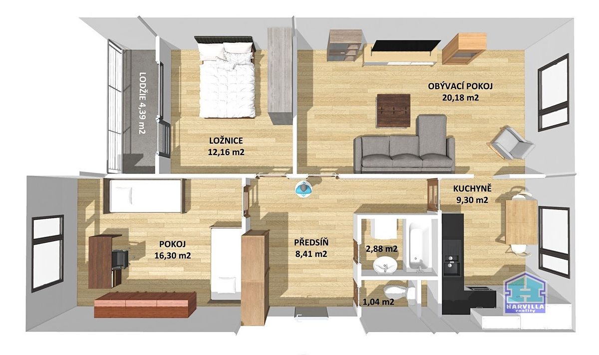 Prodej bytu 3+1 75 m² – fotografie 2