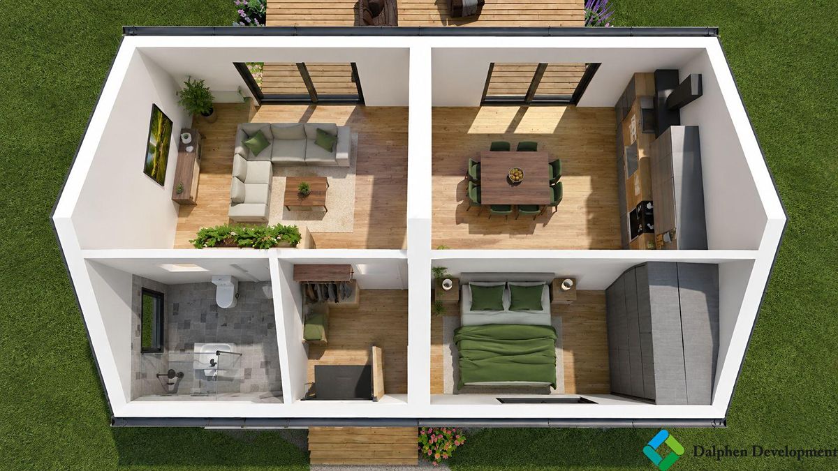 Prodej projektu na klíč 54 m², pozemek 800 m² – fotografie 3