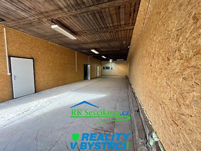 Pronájem skladového prostoru 100 m²