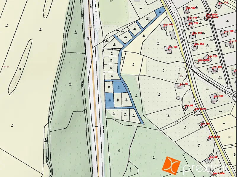 Prodej zahrady 625 m², Lipina – náhled fotky 3