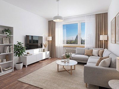 Квартира 3+1 на продаж, 62 м² (2 з 17)