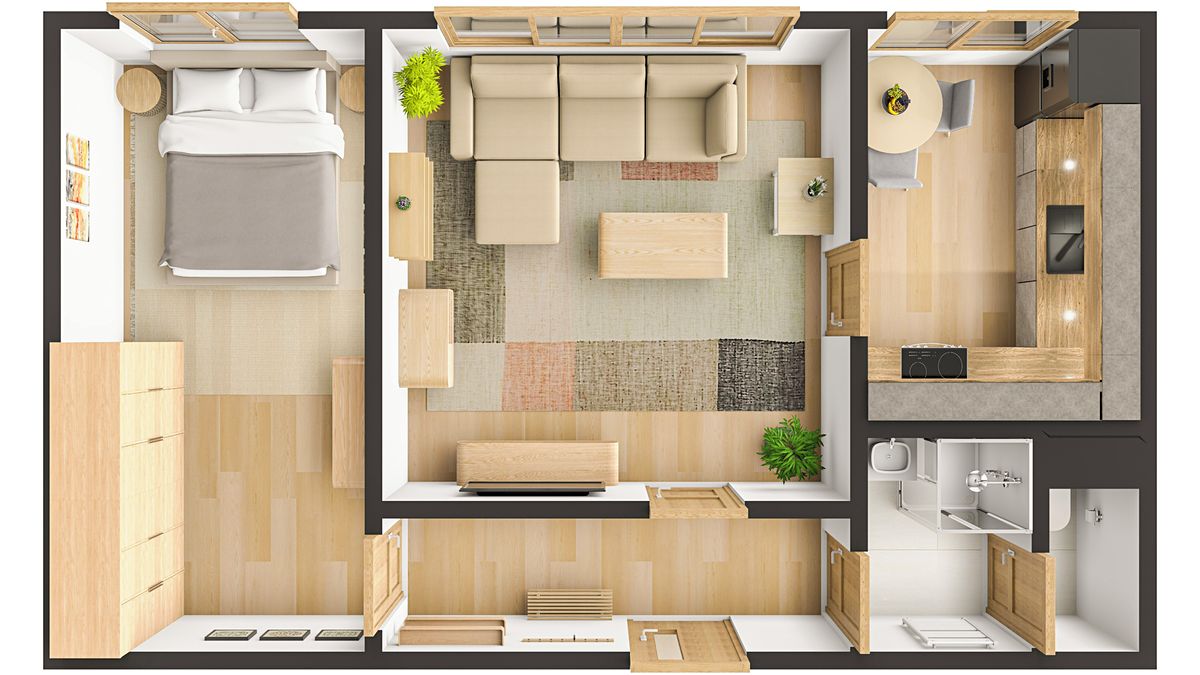 Prodej bytu 2+1 50 m²