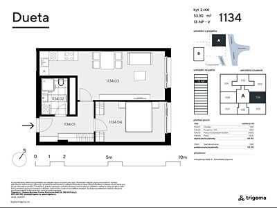 Prodej bytu 2+kk, 50 m² (3 z 12)