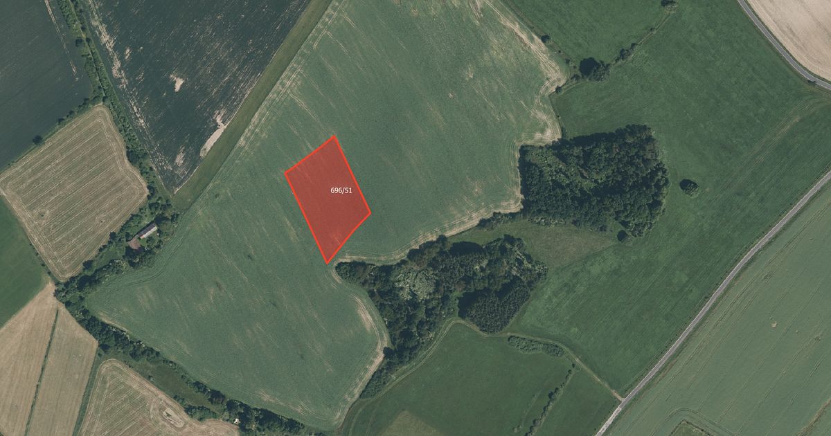 Prodej pole 4788 m², Drahkov – fotka 1 z 3