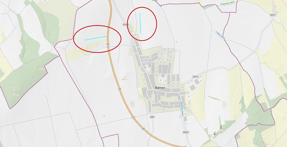Prodej pole 9350 m²