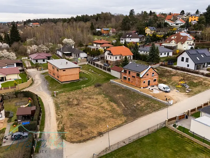 Prodej stavebního pozemku 1001 m², Psáry – náhled fotky 3