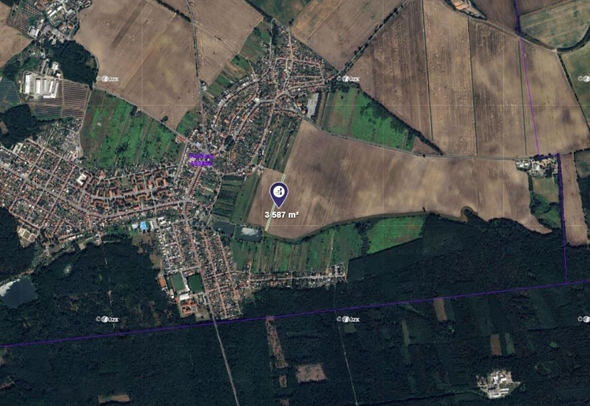 Prodej pole 3587 m² – fotografie 2