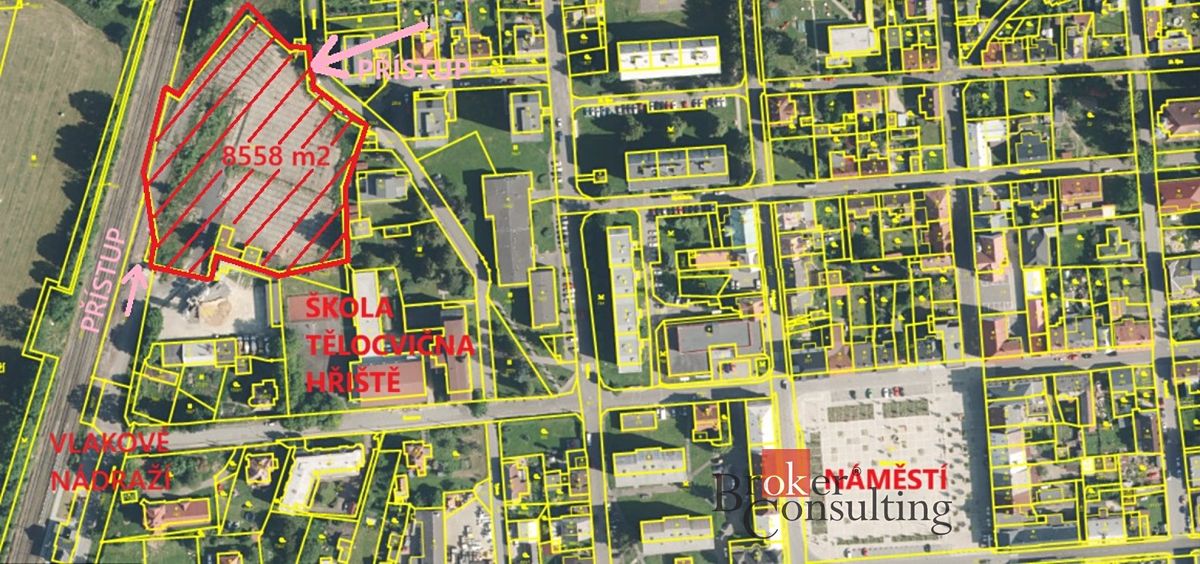 Prodej stavebního pozemku 8920 m² – fotografie 2