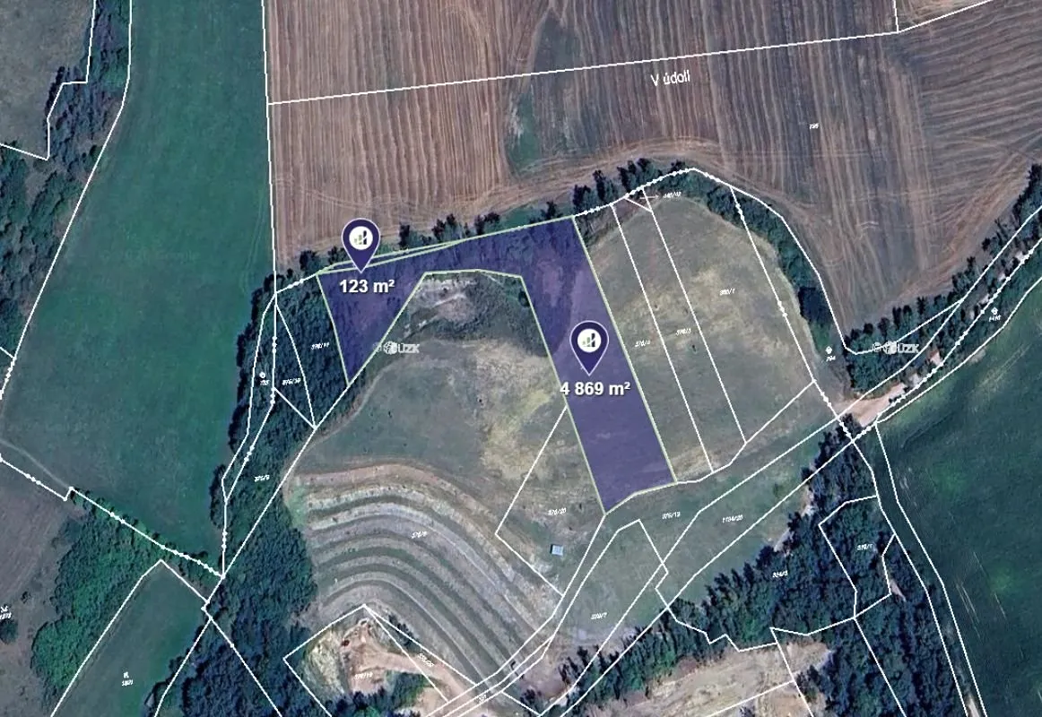 Prodej louky 4992 m²