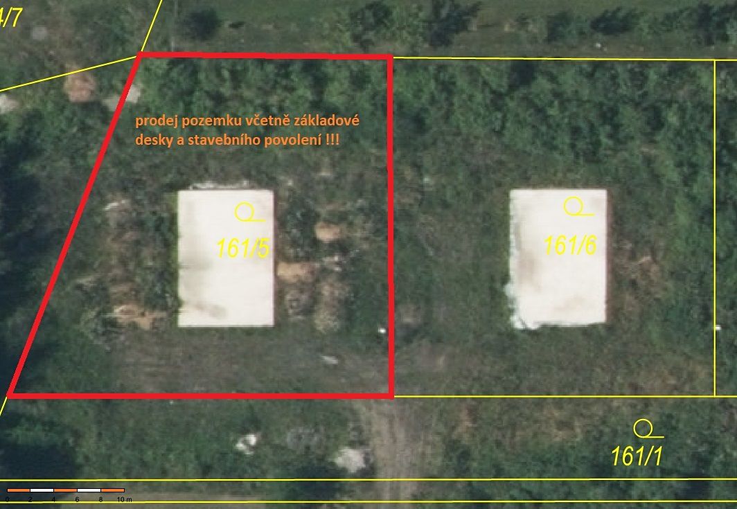 Prodej stavebního pozemku 785 m², Havraň – fotka 1 z 3
