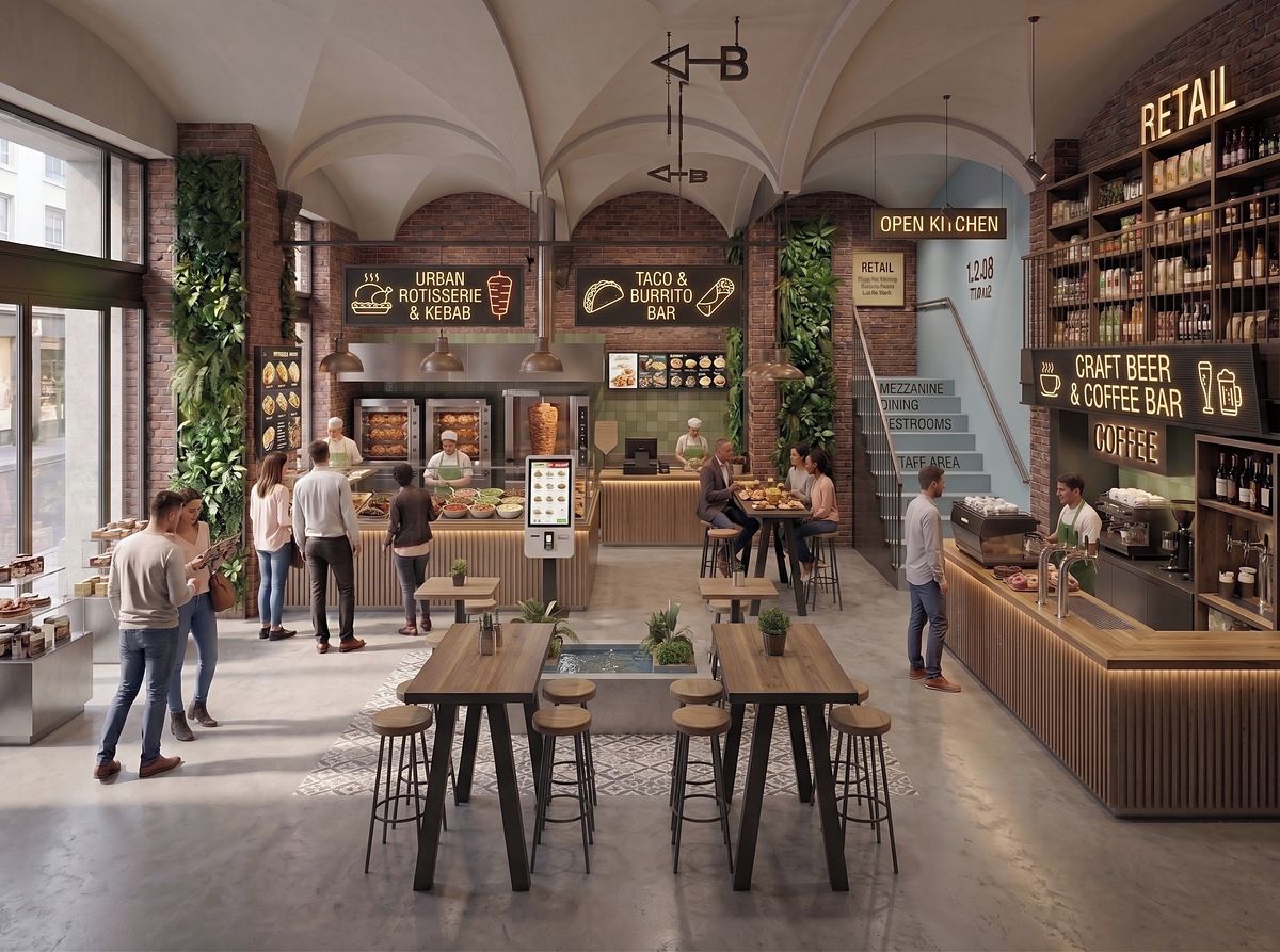 Pronájem restaurace 62 m²