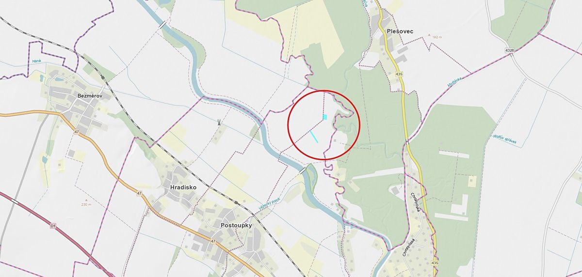 Prodej pole 3787 m²