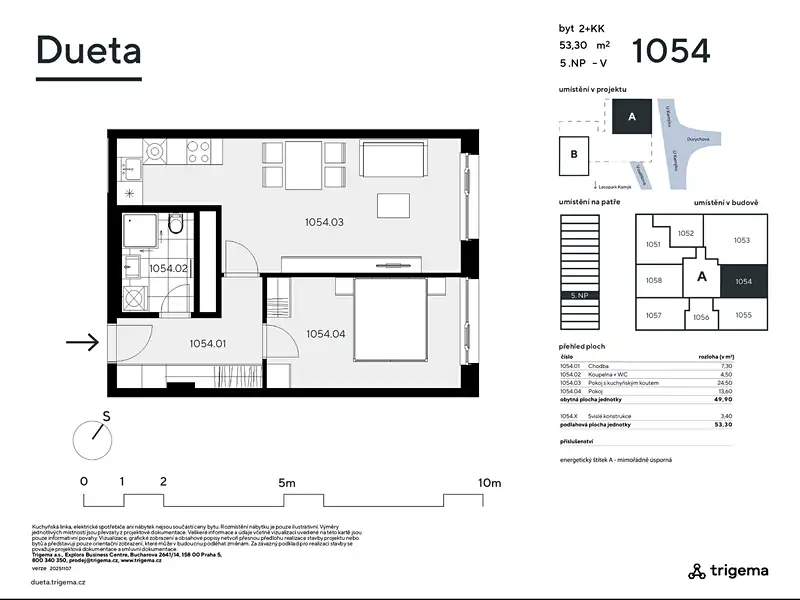 Prodej bytu 2+kk 50 m², Praha – náhled fotky 3
