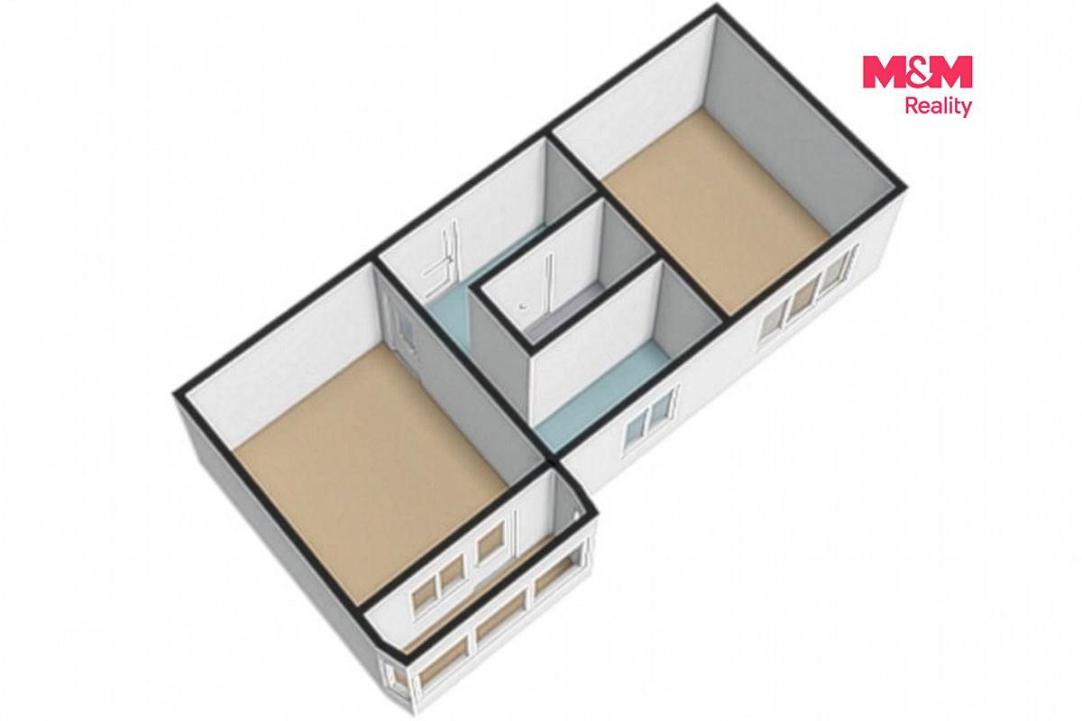 Prodej bytu 2+1 56 m² – fotografie 2