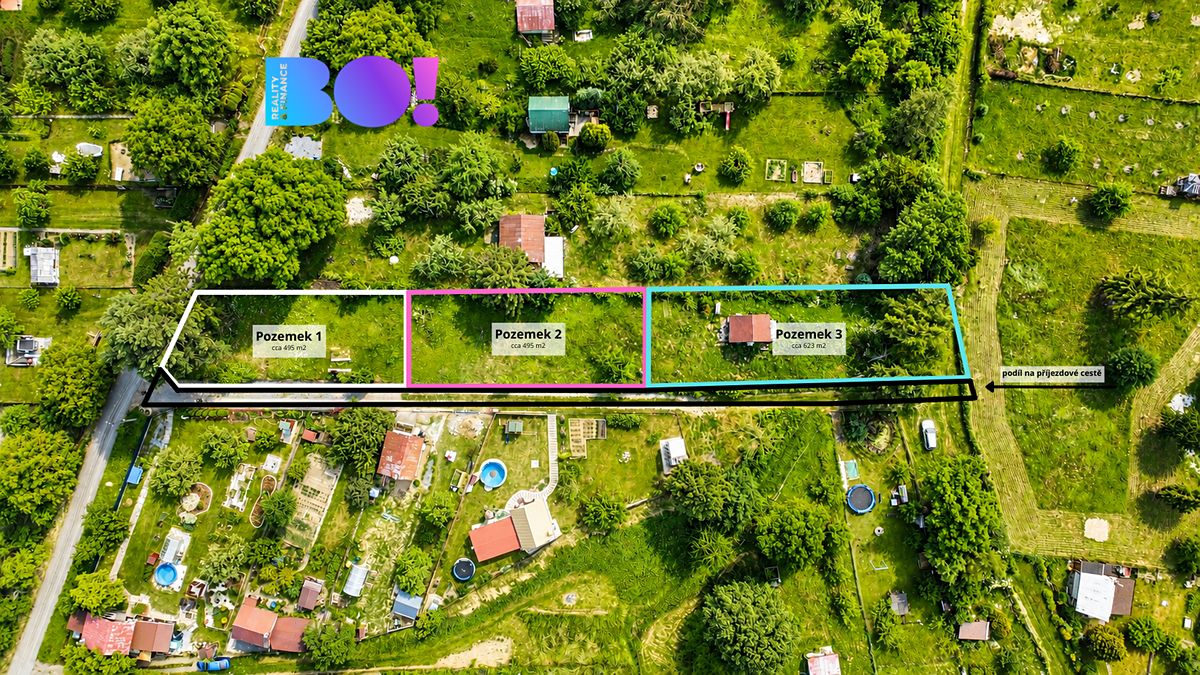 Prodej stavebního pozemku 495 m² – fotografie 3