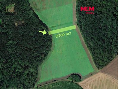 Prodej pole 2769 m²