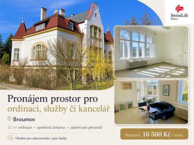Pronájem obchodního prostoru 32 m²