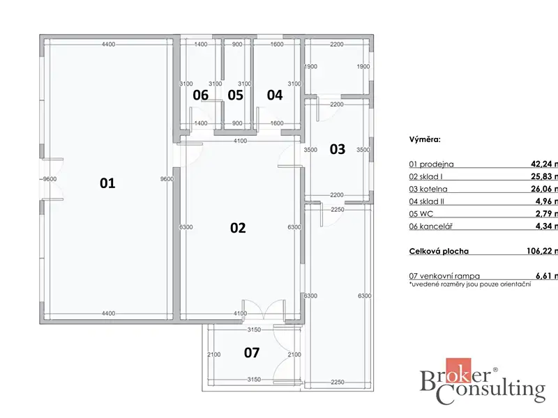 Prodej obchodního prostoru 149 m², Arnolec – náhled fotky 2