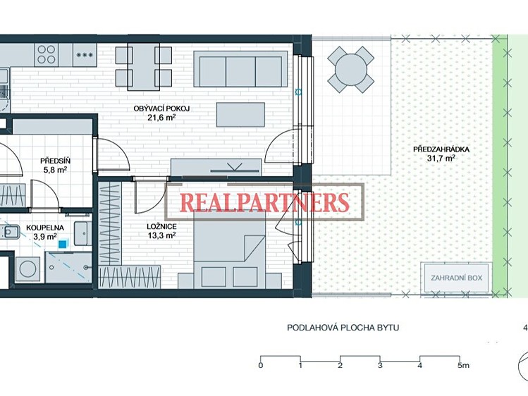 Квартира 2+kk на продаж, 79 м² (2 з 19)