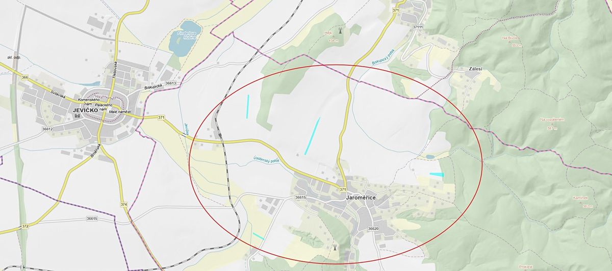 Prodej pole 15527 m²
