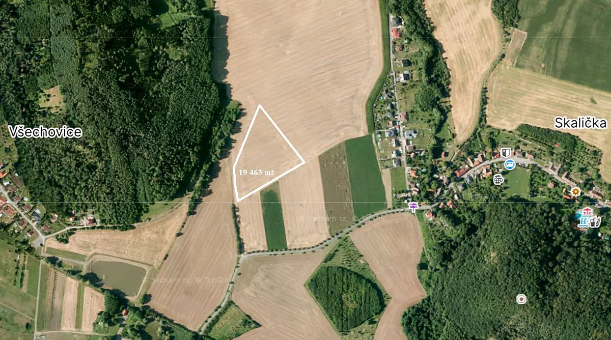 Prodej pole 19463 m²