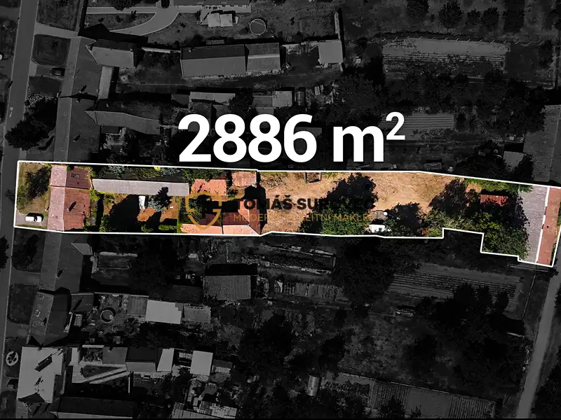 Prodej stavebního pozemku 2886 m², Kroměříž – náhled fotky 2