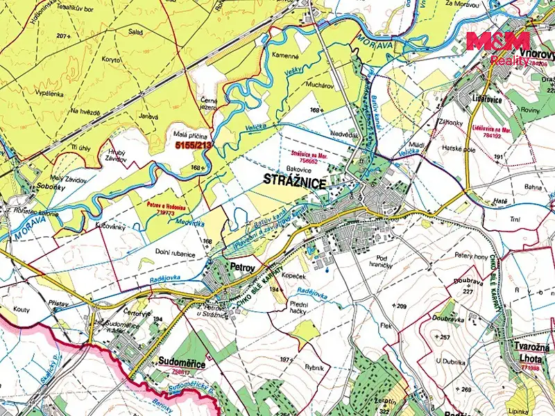 Prodej pole 1661 m², Vracov – náhled fotky 2