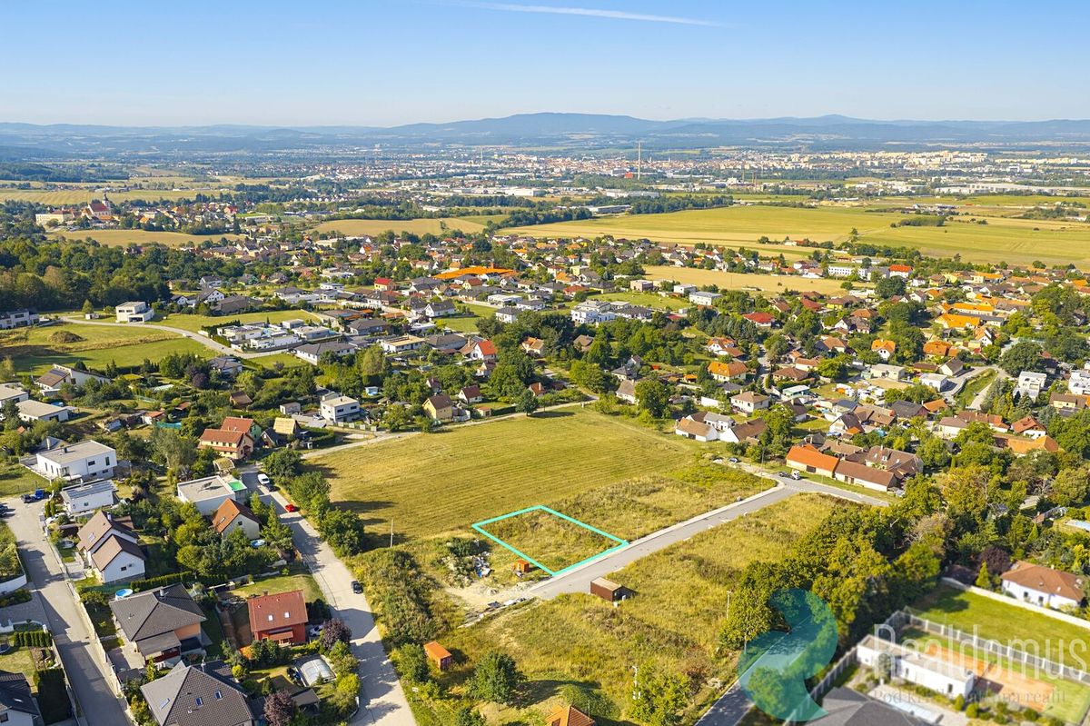 Prodej stavebního pozemku 855 m², Hůry – fotka 1 z 3