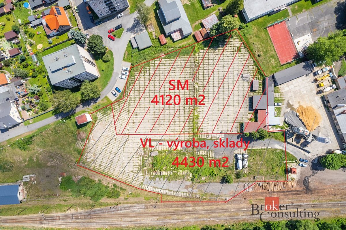 Prodej stavebního pozemku 8920 m² – fotografie 3