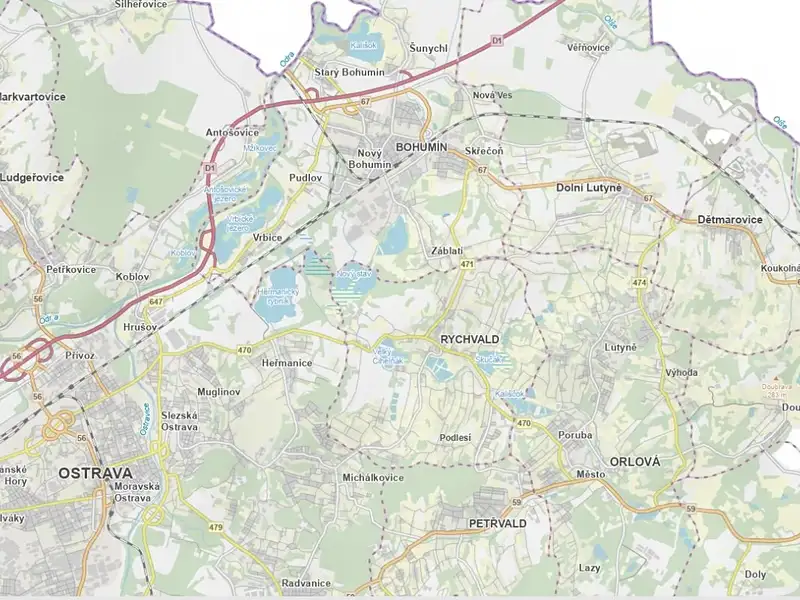 Prodej pole 4675 m², Bohumín – náhled fotky 3