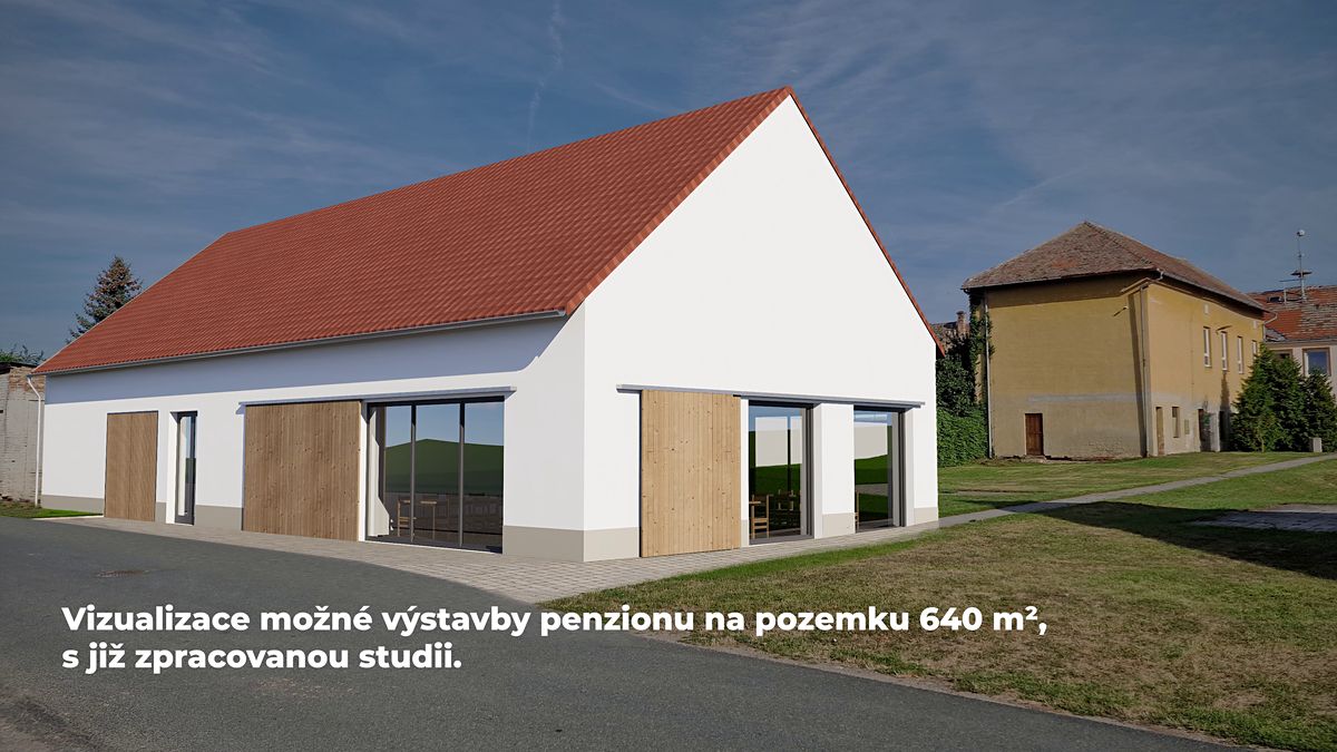 Prodej stavebního pozemku 680 m², Našiměřice – fotka 1 z 3
