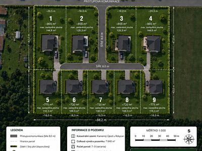 Prodej pozemku 7848 m²