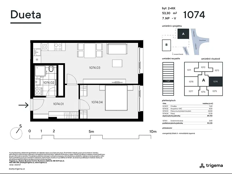 Prodej bytu 2+kk 50 m², Praha – náhled fotky 3