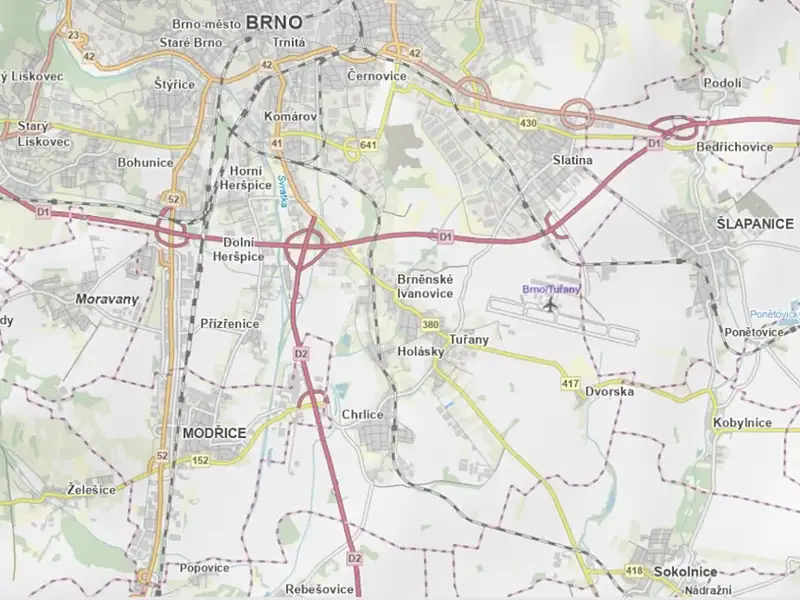 Prodej komerčního pozemku 4169 m², Brno – náhled fotky 3
