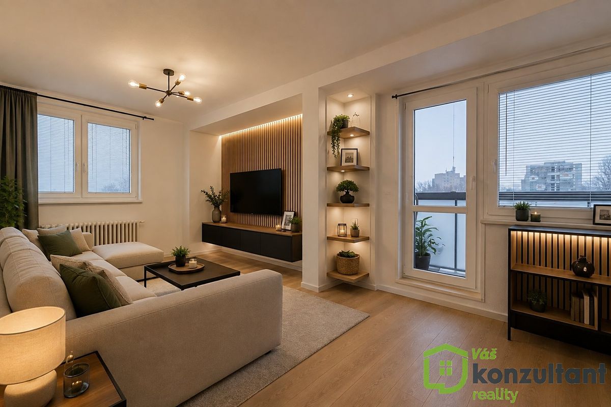 Prodej bytu 2+1 61 m²