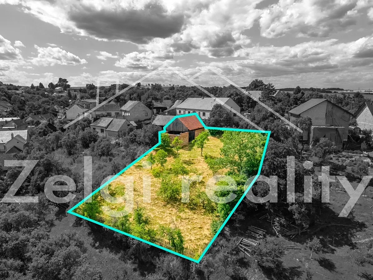 Prodej stavebního pozemku 1159 m²