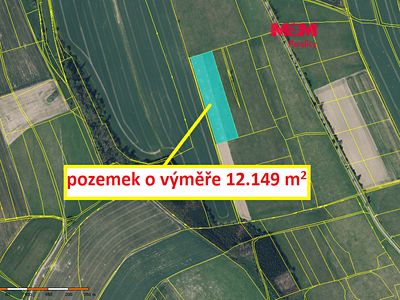 Prodej pole 12149 m²