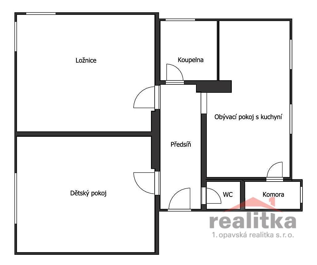 Pronájem bytu 3+kk 79 m² – fotografie 3