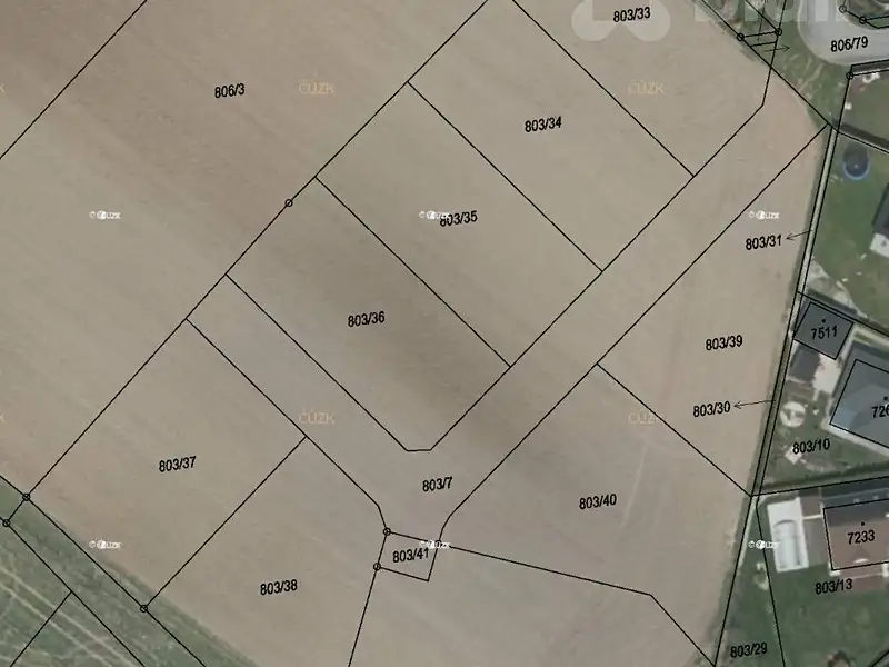 Prodej stavebního pozemku 8173 m², Písek – náhled fotky 3