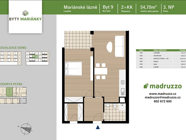 Prodej bytu 2+kk, 54 m² (4 z 4)
