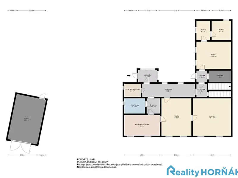 Prodej rodinného domu 197 m², pozemek 782 m², Bechyně – náhled fotky 3