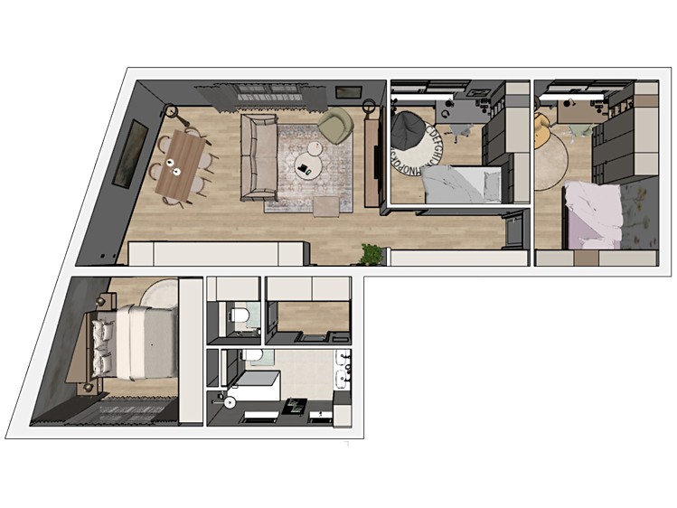 Wohnung 4+kk zum Kauf, 85 m² (16 von 17)