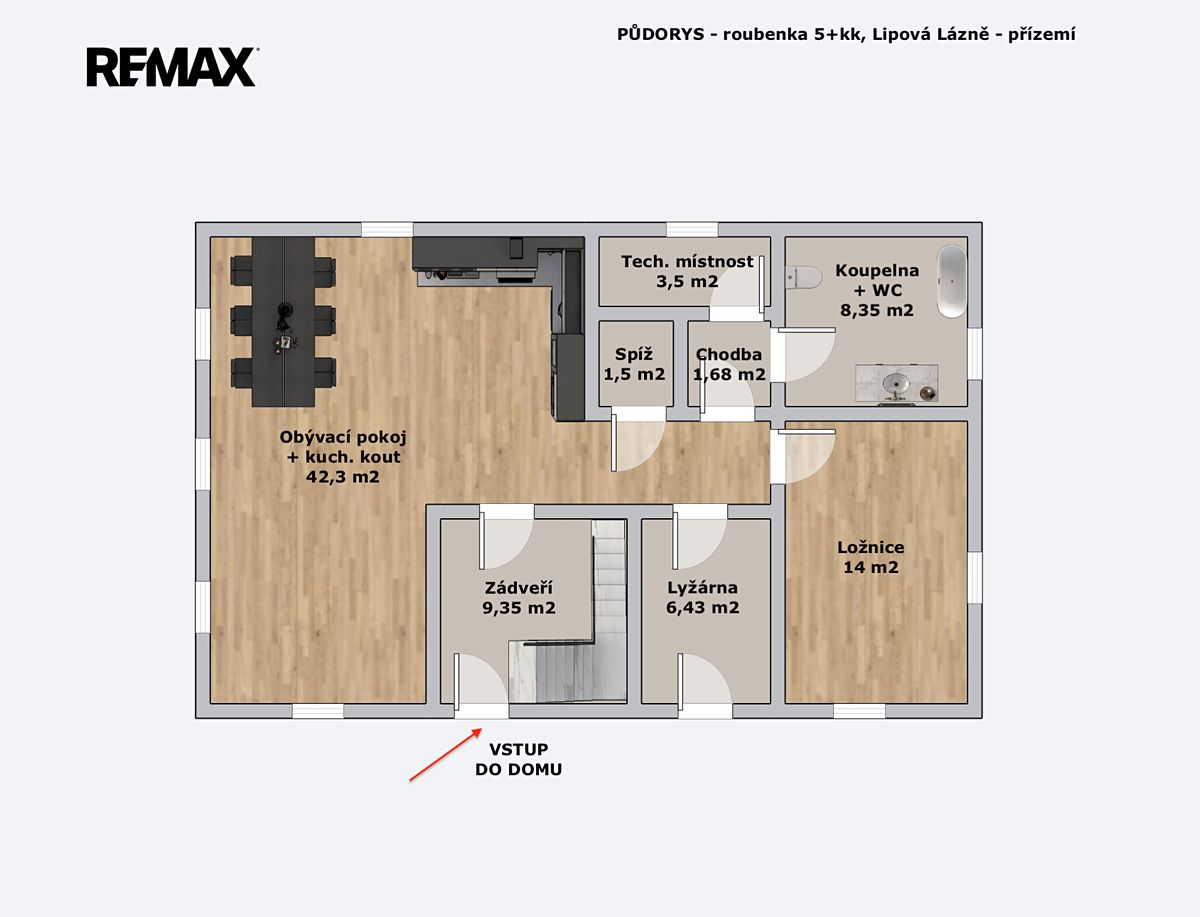 Prodej chalupy 170 m², pozemek 1001 m² – fotografie 2
