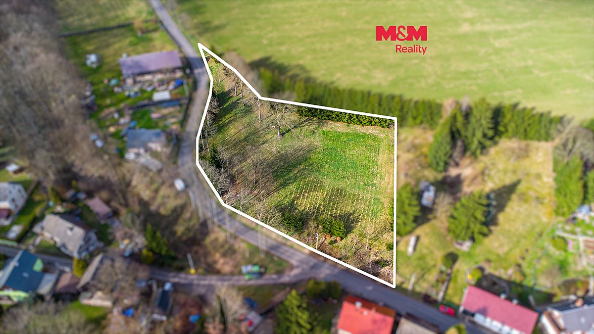 Prodej stavebního pozemku 4466 m², Velká Bukovina – fotka 1 z 3