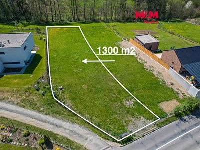 Prodej stavebního pozemku 1300 m²
