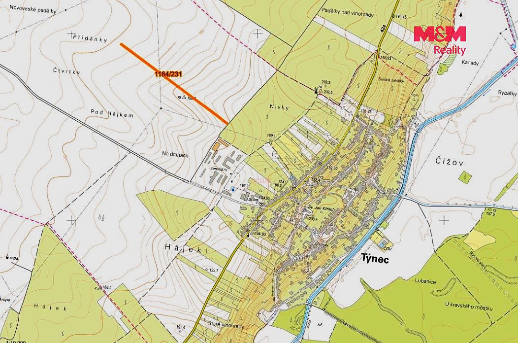 Prodej pole 786 m² – fotografie 2
