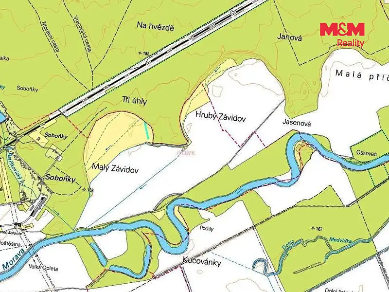 Prodej louky 1072 m², Rohatec – náhled fotky 2