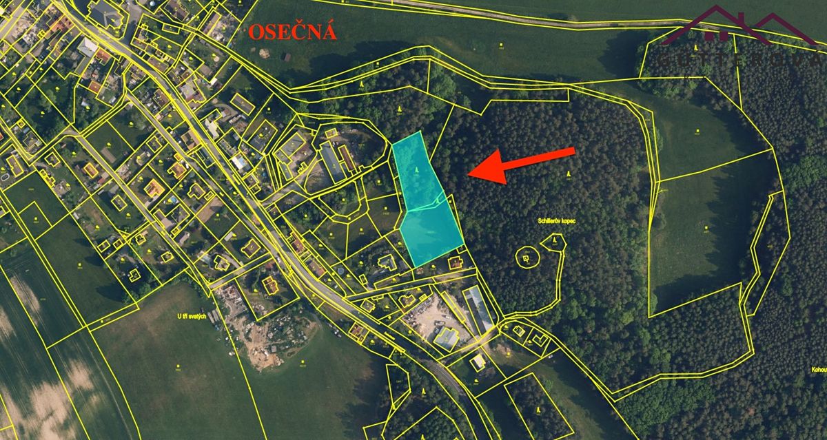 Prodej stavebního pozemku 2361 m²