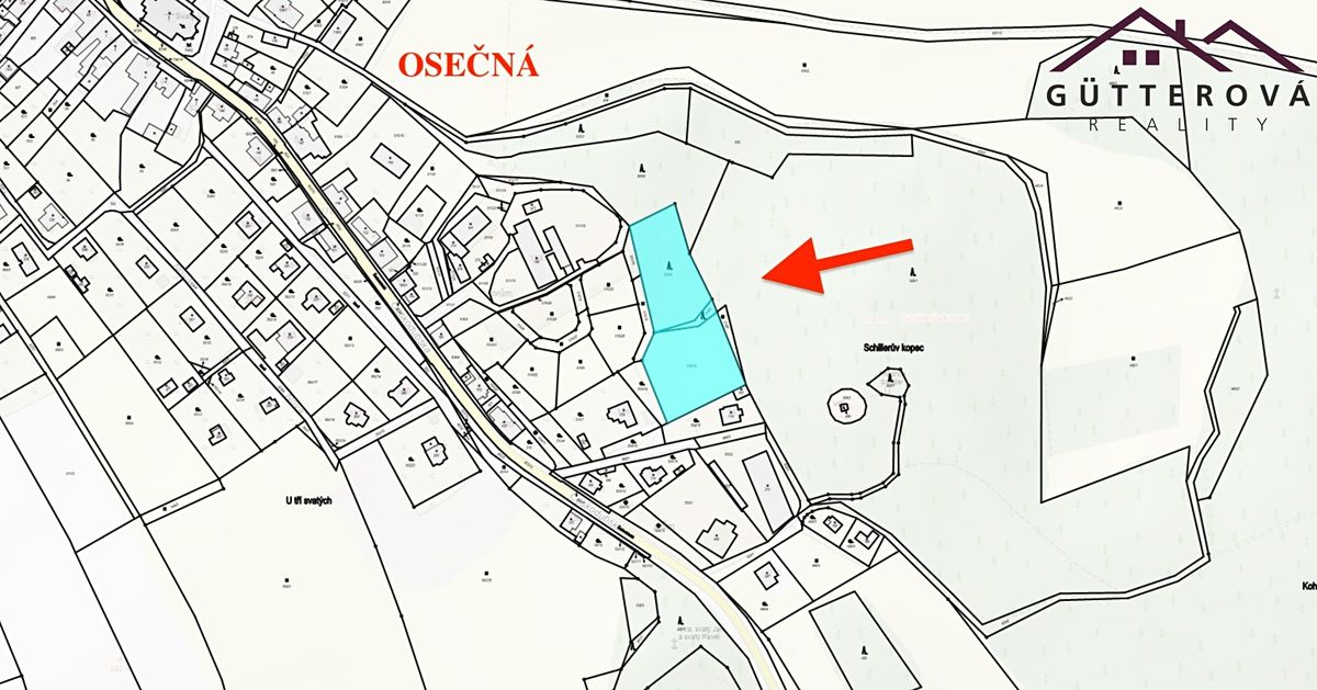 Prodej stavebního pozemku 2361 m² – fotografie 2